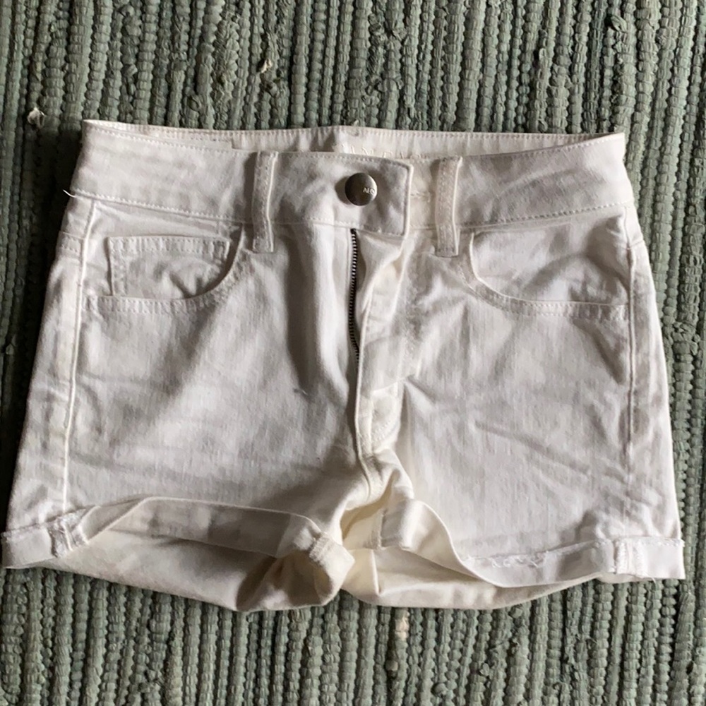 White shorts